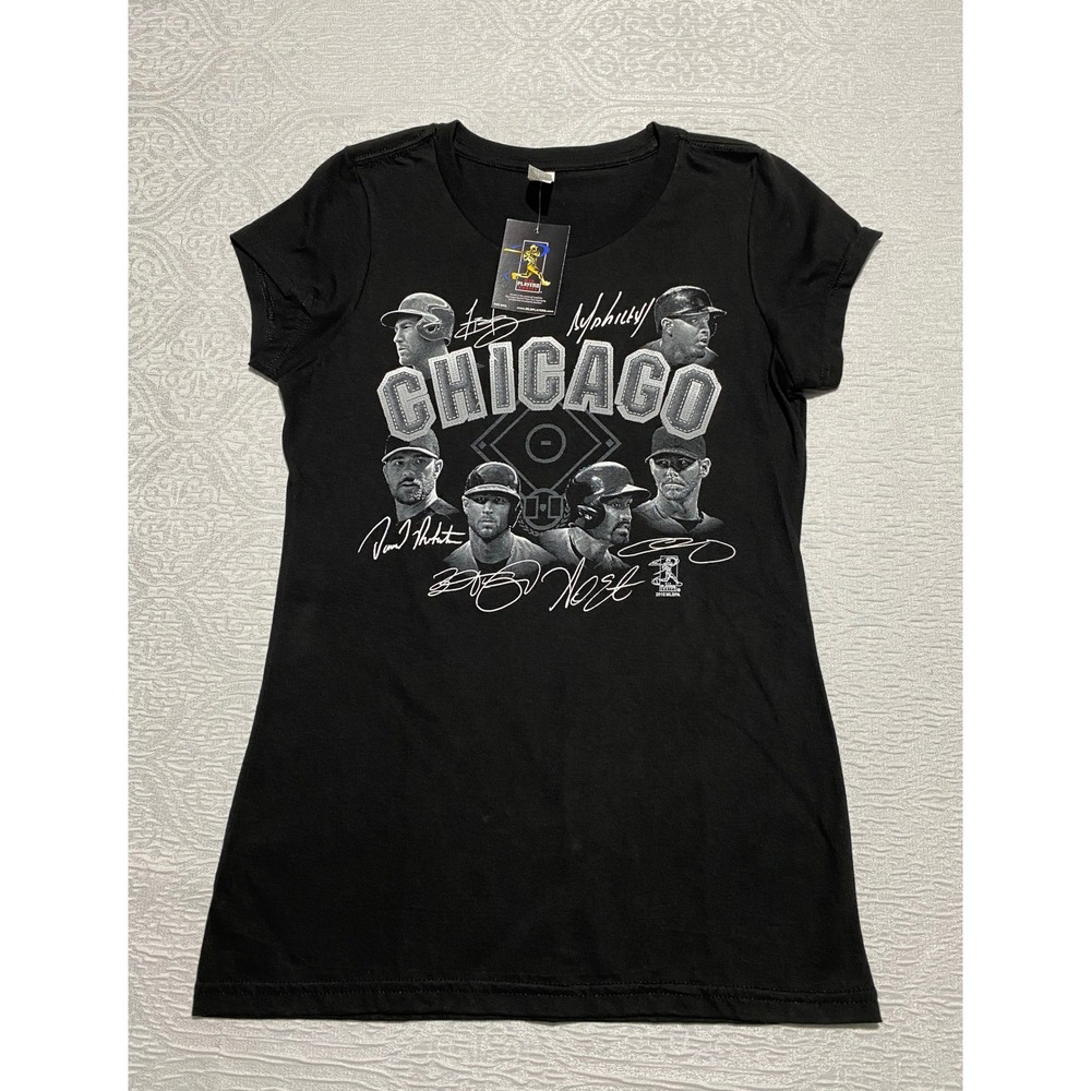 Chicago White Sox MLB Graphic T-Shirt Very Important Tee‎ Women's M Black